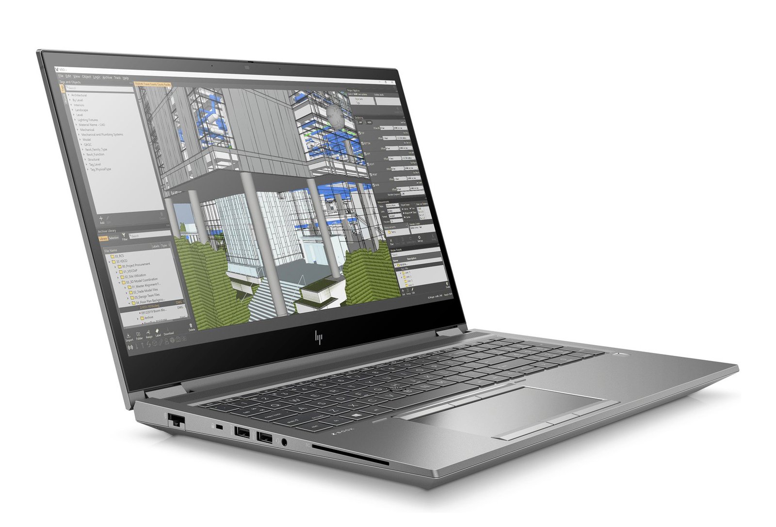 HP ZBook Fury 15 G7 Intel Core i7-10850H 2 HP ZBook Fury 15 G7 Intel Core i7-10850H - Image 2